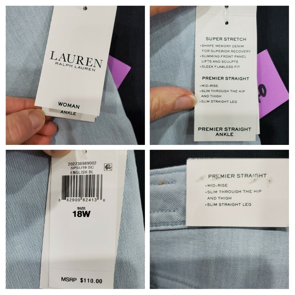 🆕️ LAUREN Ralph Lauren jeans - Picture 8 of 8